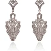 Love Vintage Decadent Art Deco 20's Earrings Crystal
