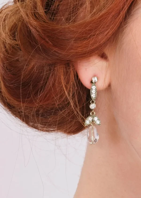 Love Vintage Lulu Freshwater Pearl Earrings
