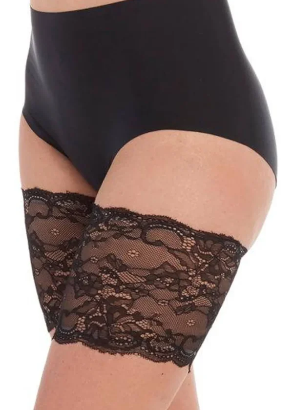 Magic Bodyfashion Be Sweet To Your Leg Lace Thigh Bands Black