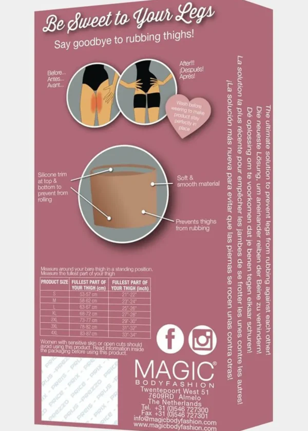 Magic Bodyfashion Be Sweet To Your Leg Thigh Bands Latte