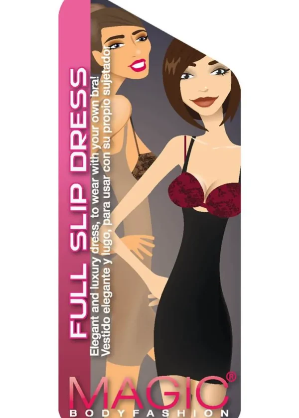 Magic Bodyfashion Full Slip Dress Black