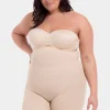 Magic Bodyfashion Maxi Sexy High Bermuda Shorts Latte