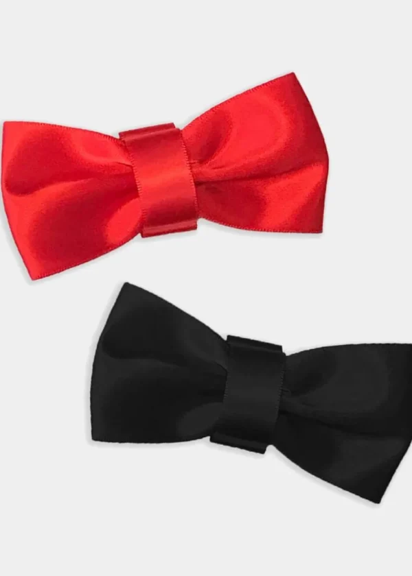 Magic Bodyfashion Pretty Back Bow Set Black Red