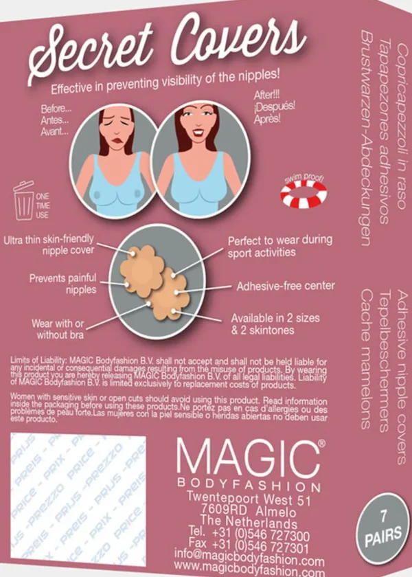 Magic Bodyfashion Secret Nipple Covers Latte
