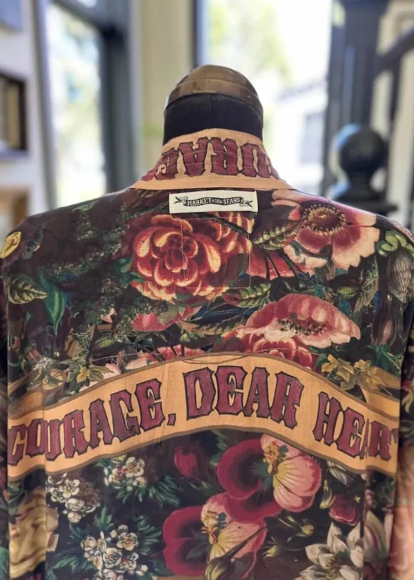 Market Of Stars Courage Dear Sacred Heart Long Kimono Multi