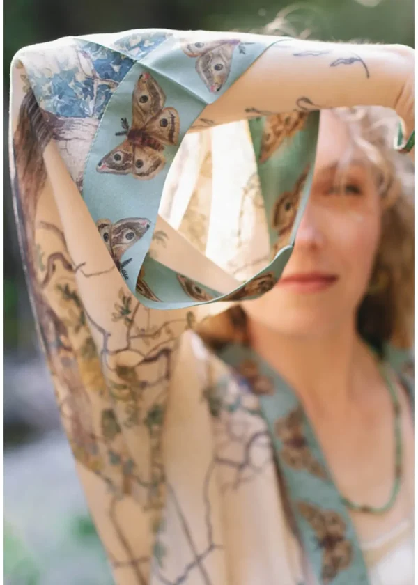 Market Of Stars Earth & Sky Long Kimono