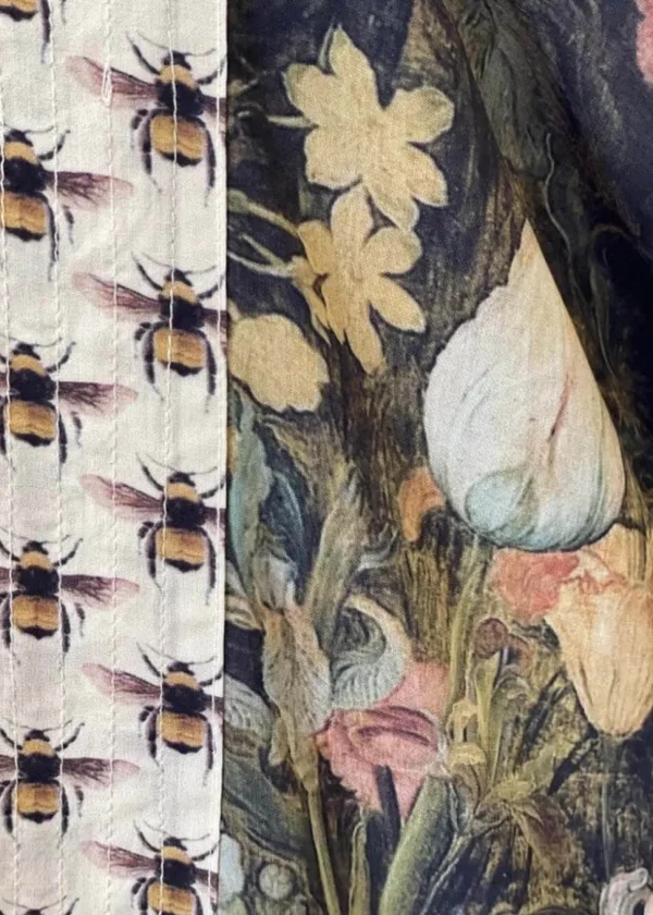 Market Of Stars I Dream In Flowers Brueghel Long Kimono