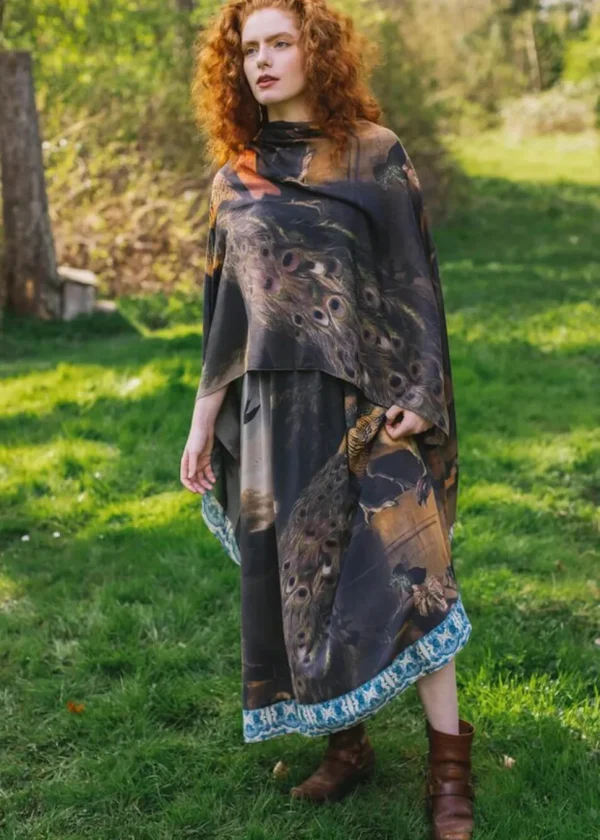 Market Of Stars Peacock Wild Beauty Bohemian Scarf