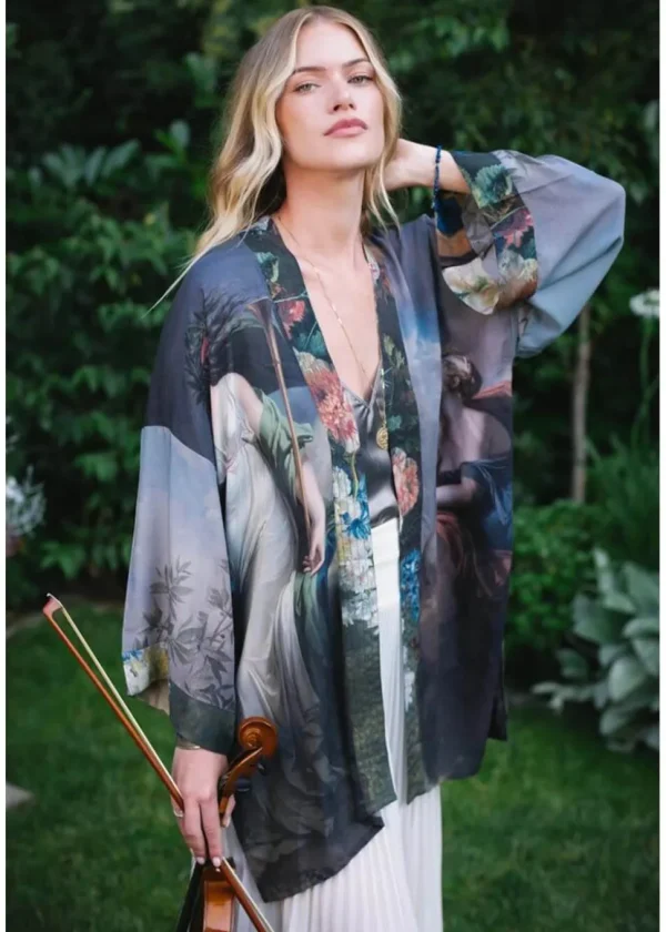 Market Of Stars Reverie Artisan Meynier Midi in Kimono