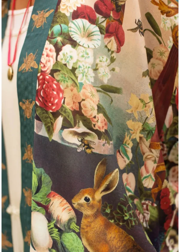 Market Of Stars Stay Gold Long Kimono