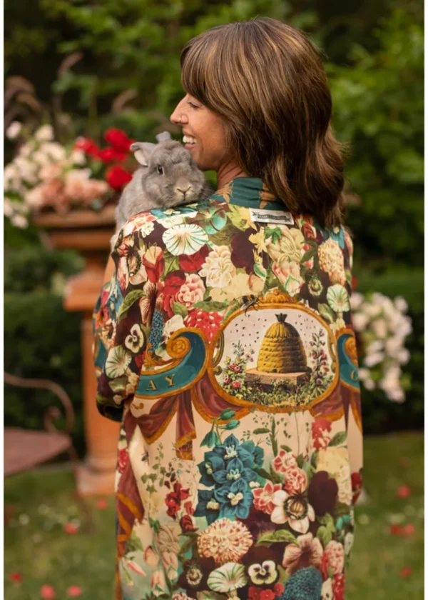 Market Of Stars Stay Gold Long Kimono