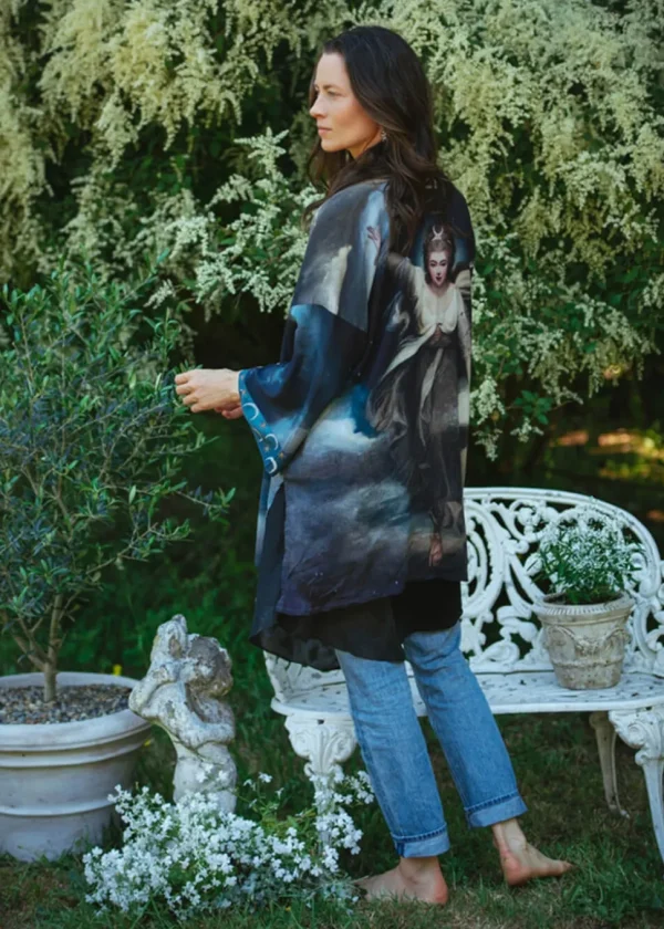 Market Of Stars The Dreamer Midi Kimono in Multi