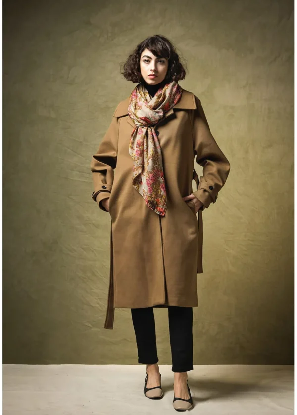 One Hundred Stars Autumn Chintz Scarf Brown