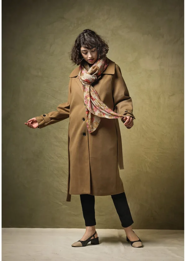 One Hundred Stars Autumn Chintz Scarf Brown