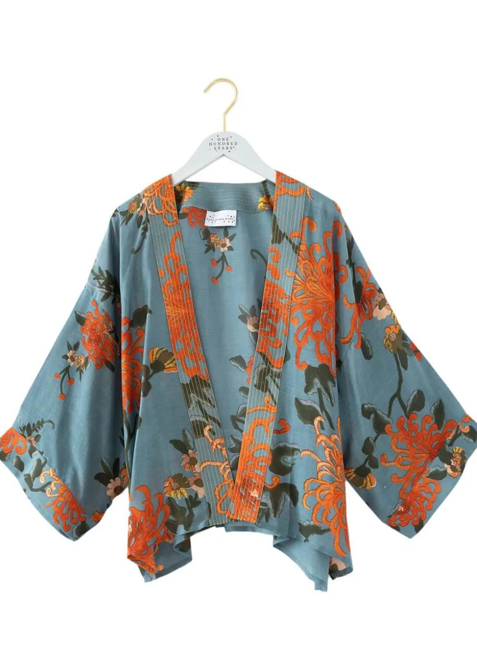 one_hundred_stars_chrysan_0-5.webp One Hundred Stars Chrysanthemum Short Kimono Grey