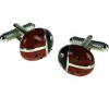 Onyx Art Men's Cufflinks Ladybird