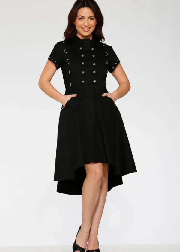 Orchid Bloom Underworld Dress Black