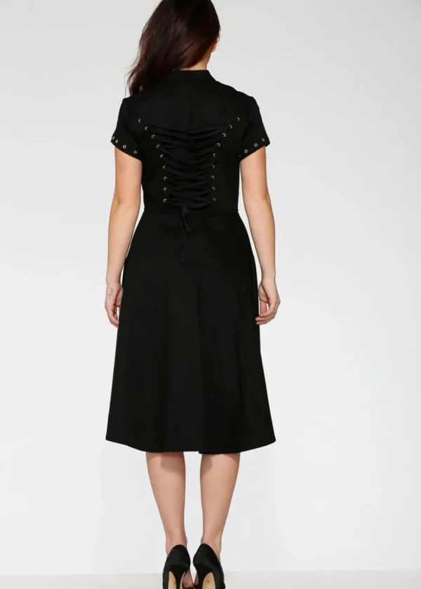 Orchid Bloom Underworld Dress Black