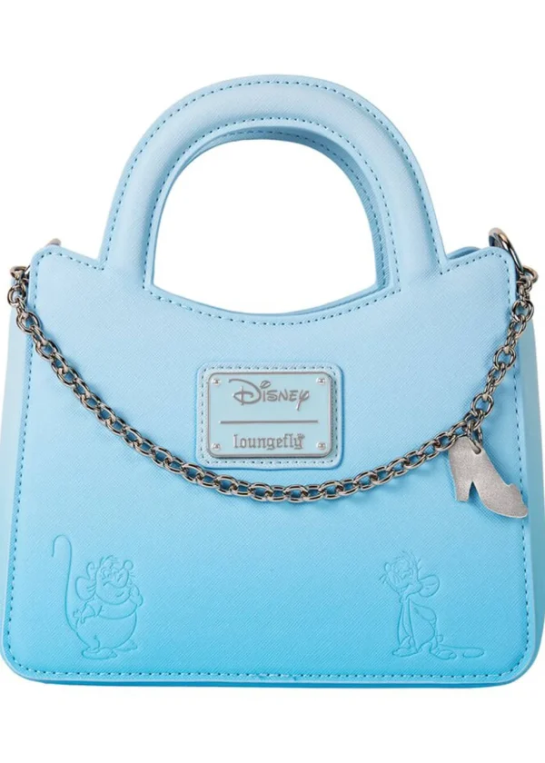 PRE-ORDER Loungefly Disney Cinderella 75th Anniversary Crossbody Bag Blue