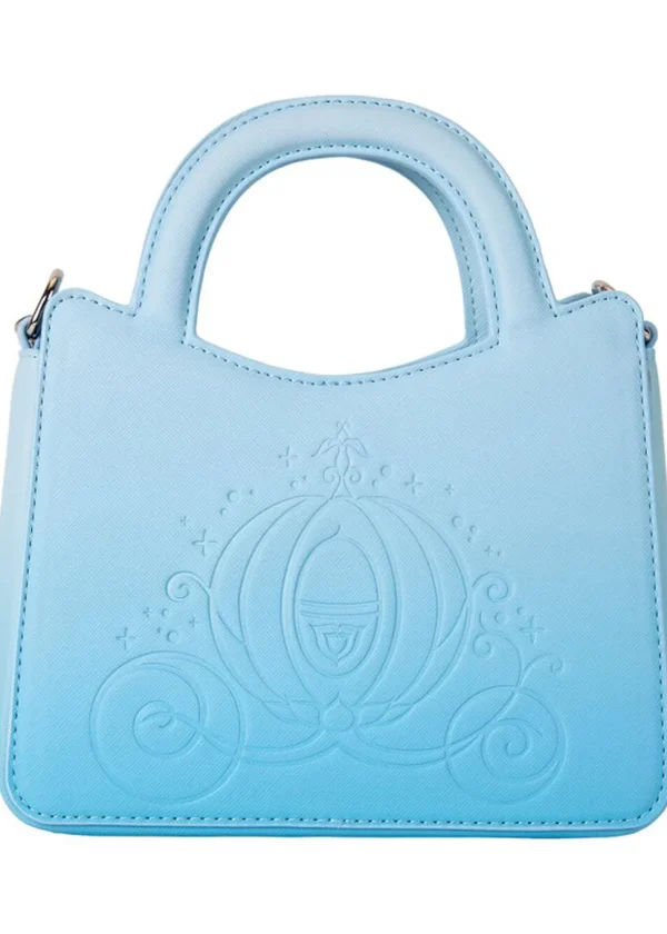PRE-ORDER Loungefly Disney Cinderella 75th Anniversary Crossbody Bag Blue