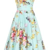 Pretty Dress Company Hourglass Seville 50's Swing Dress Mint