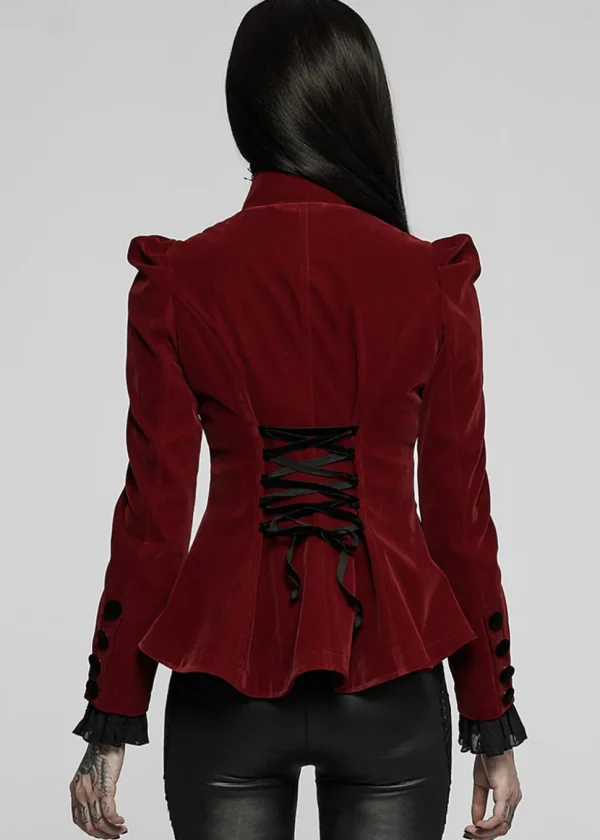 Punk Rave Pending The Moonlight Jacket Red