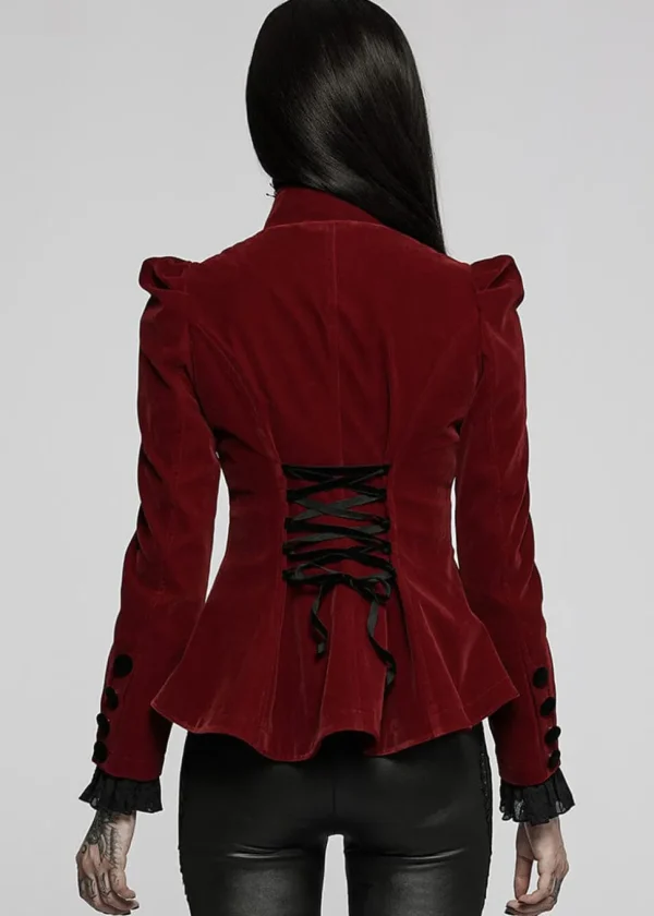 Punk Rave Pending The Moonlight Jacket Red