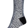 Queen Kerosin Retros Leopard Socks Multi