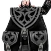 Restyle Cathedralis Buckle Backpack Black
