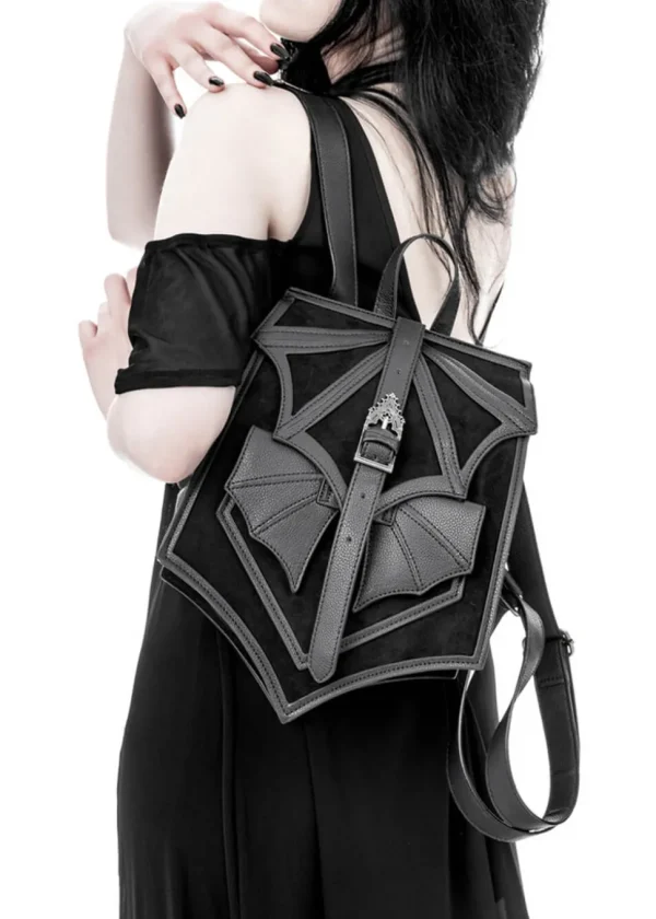 Restyle Chiroptera Backpack Black