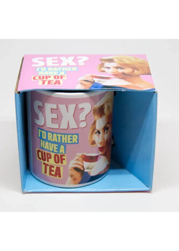 Retro Fun Sex? I Rather Have A Cup Of Tea Cup Mug Multi