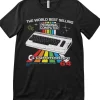 Retro Games Commodore 64 Personal Computer T-Shirt Black