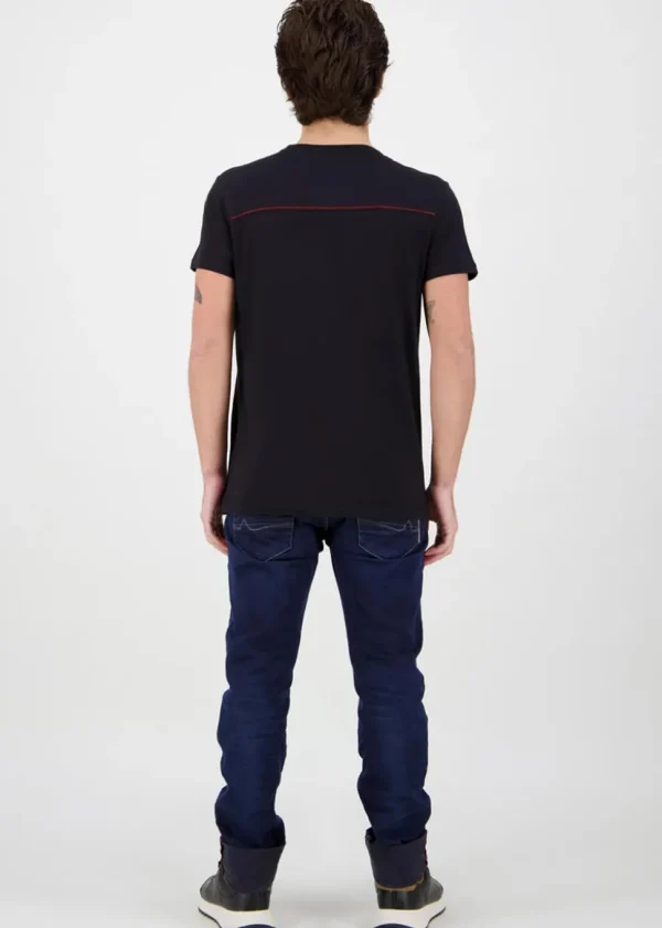 Retro Games Heren Atari Red Logo T-Shirt Black