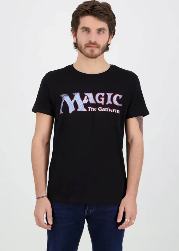Retro Games Magic: the Gathering Logo T-Shirt Black