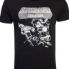 Retro Games Men's Asteroids Tonal Graphic T-Shirt Black
