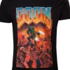 Retro Games Men's Doom Classic Boxart T-Shirt Black