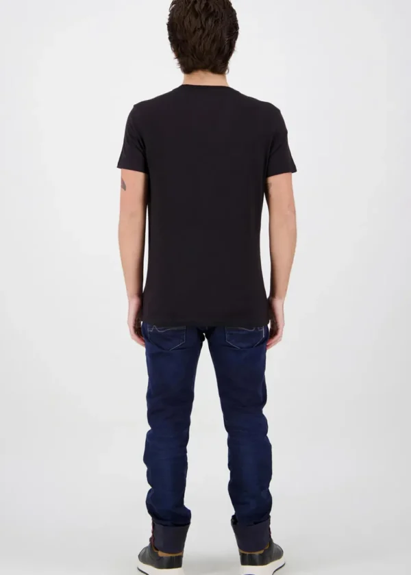 Retro Games Men's Space Invaders Glowing T-Shirt Black