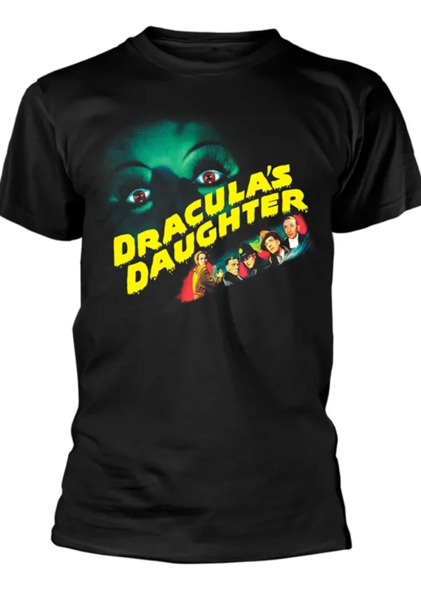 Retro Movies Dracula's Daughter T-Shirt Black