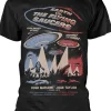 Retro Movies Earth Vs. The Flying Saucers T-Shirt Black