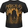 Retro Movies Metropolis T-Shirt Black