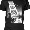 Retro Movies Plan 9 From Outer Space Poster T-Shirt Black