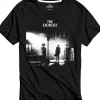 Retro Movies The Exorcist Poster T-Shirt Black