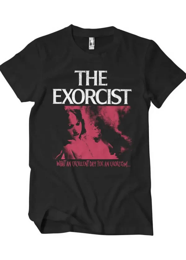 Retro Movies The Exorcist Excelleny Day T-Shirt Black