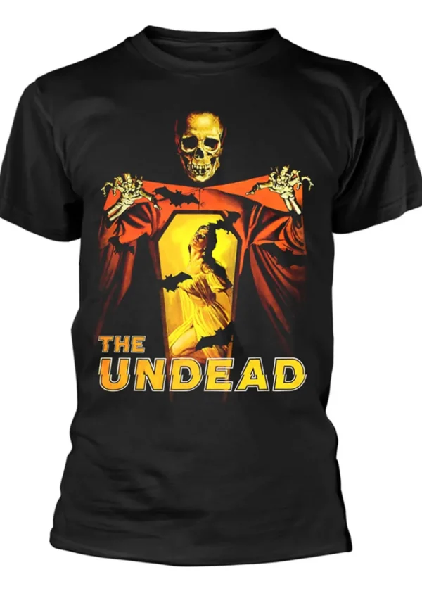 Retro Movies The Undead T-Shirt Black