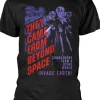 Retro Movies They Came From Beyond Space T-Shirt Black
