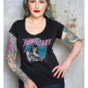 Rumble59 Ready for a Jumpstart Girly T-Shirt Black