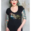 Rumble59 We can do it Girly T-Shirt Black