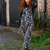 Run & Fly Cauldron Cats Dungarees Black