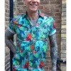 Run & Fly Mens Jungle Shirt Black