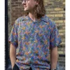 Run & Fly Mens Paisley Resort 70's Shirt Multi